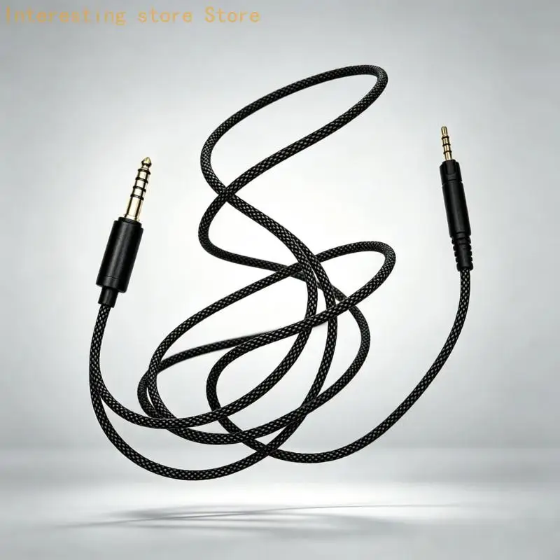 Geflochtenes Kopfhörerkabel für HD598/HD599/HD558/HD518 für den Hörgebrauch zu Hause Schreibtisch 55KC – Detail 3