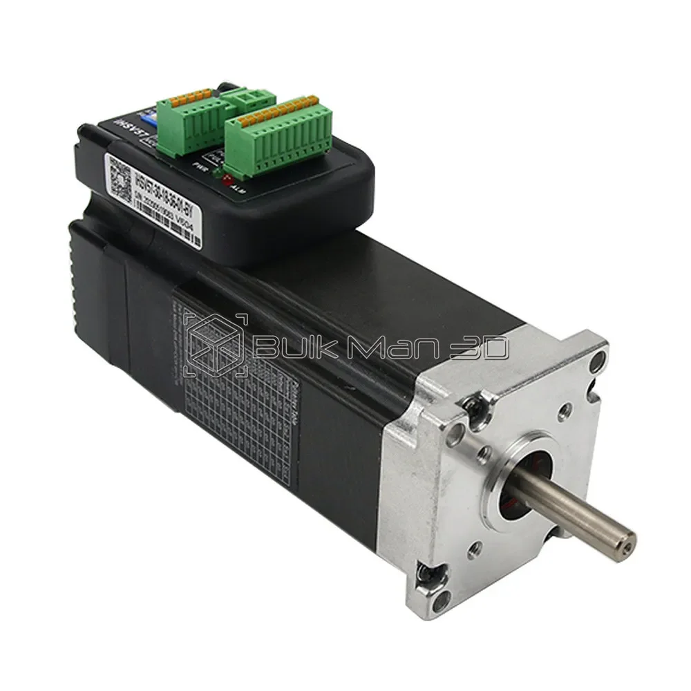 Imagem -02 - Poderoso 57 Integrado Servo Motor 180w 3000rpm 0.6nm Dc36v para Cnc Máquina de Roteador e Impressora 3d Mais Novo