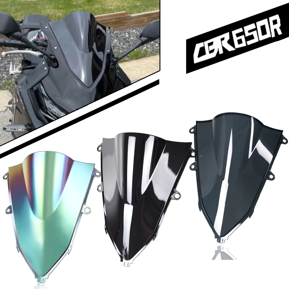 

CBR 650R CBR-650R Windscreen Windshield Deflector Protector Wind Screen cbr650r motorbike For HONDA CBR650R 2019 2020 2021 2022