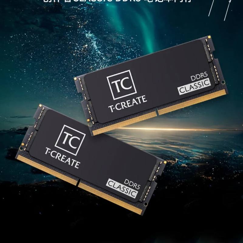 TEAMGROUP DDR5 RAM  SODIMM 16GB 32GB 5600MHz  T-Create Classic  CL46 Laptop Memory