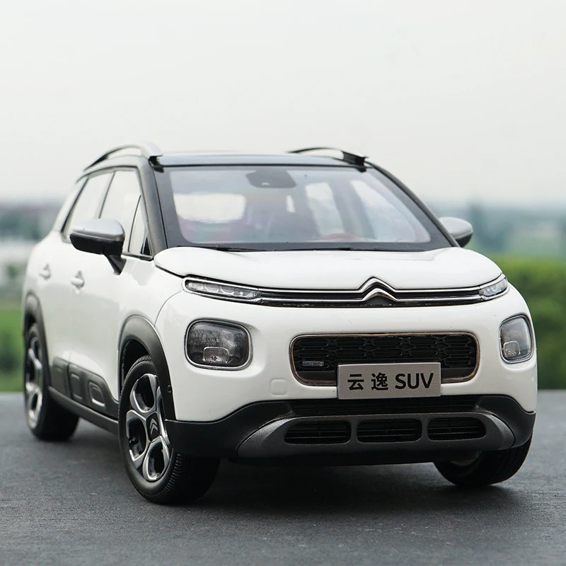 1:18 Scale Citroen C4 Aircross SUV Alloy Car Model Collection Ornaments