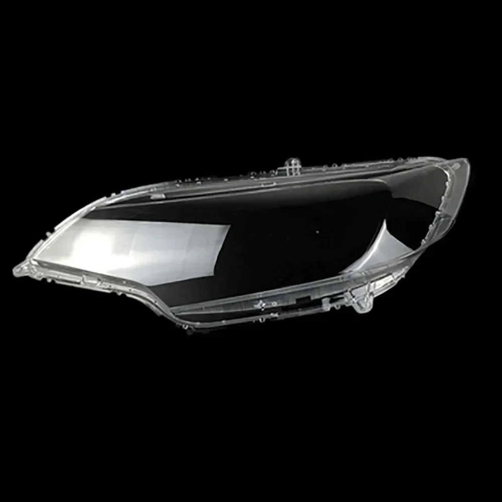 سيارة الجبهة عدسة المصباح الأمامي استبدال السيارات شل غطاء لهوندا صالح/جاز 2014 2015 2016 2017 2018 كشافات عدسة عاكس الضوء #2