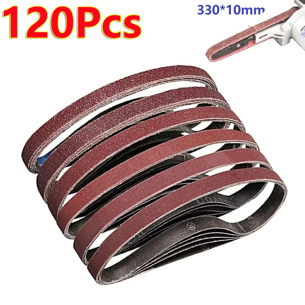 120pcs-sanding-belts-power-suit-for-file-sander-abrasive-10-x-330-mm-air-belt-sander-polishing-papaer-grit-60-80-120-sandpapers