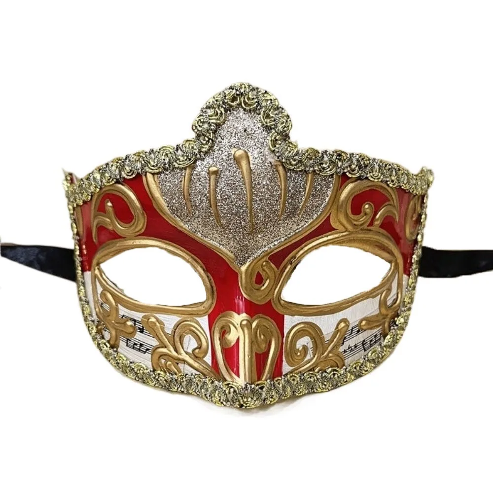 

Party Cosplay Props Halloween Masks Half Face Masquerade Cosplay Glitter Mask Plastic Carnival Costume Props Venice Mask