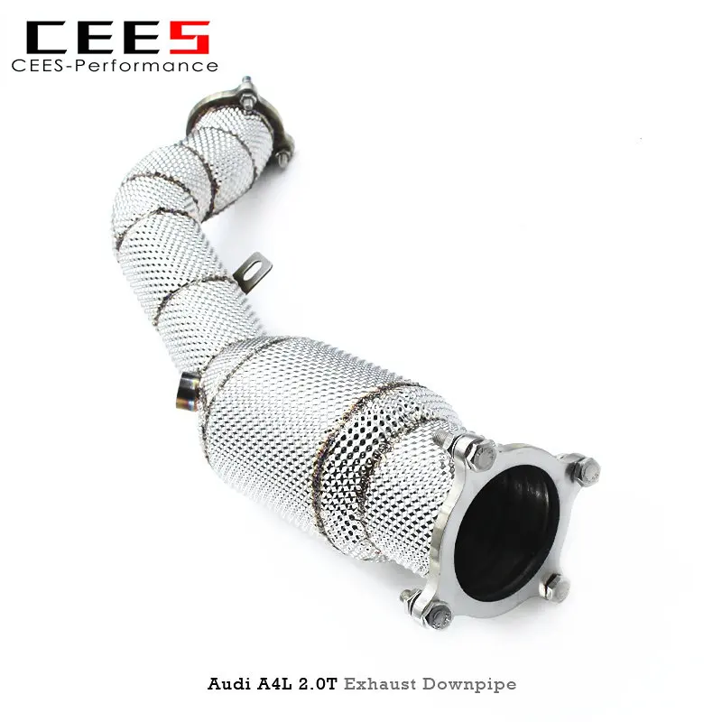 

CEES Downpipe With Catalyst High Performance Exhaust Downpipe for Audi A4L 2.0T 2020-2022 Stainless Steel Speed Exhaust System