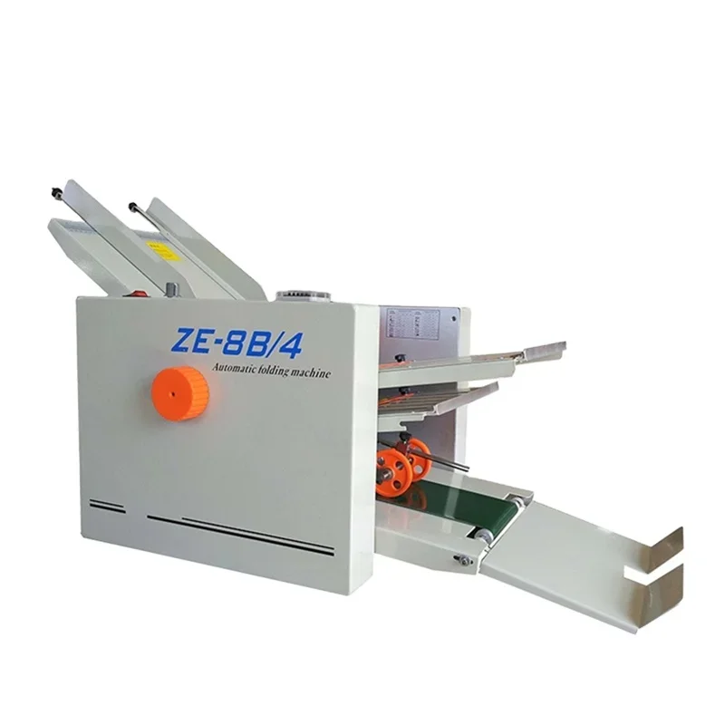 

ZE-8B/4 Electrical Desktop Instruction Paper Folding Machine Paper Folding Machine Bending Machine