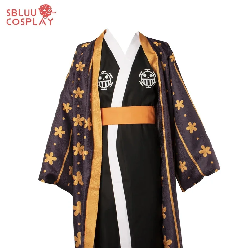 

DY20SBluuCosplay Аниме Wano Country Law Кимоно Косплей Костюм25