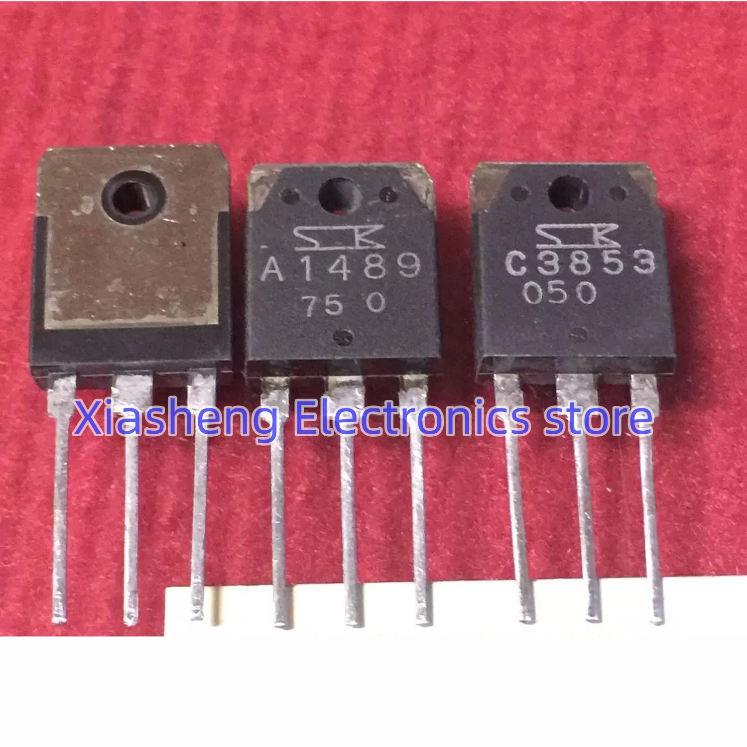 

New Original 5Pairs 2SA1489 A1489 + 2SC3853 C3853 TO-3P Transistor In Stock Good Quality