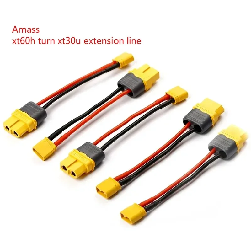 Aircraft Model Remote Control Aircraft Battery Adapter For Xt60 / T Plug  / Tiangong / EC3 Plug Cable For Amass