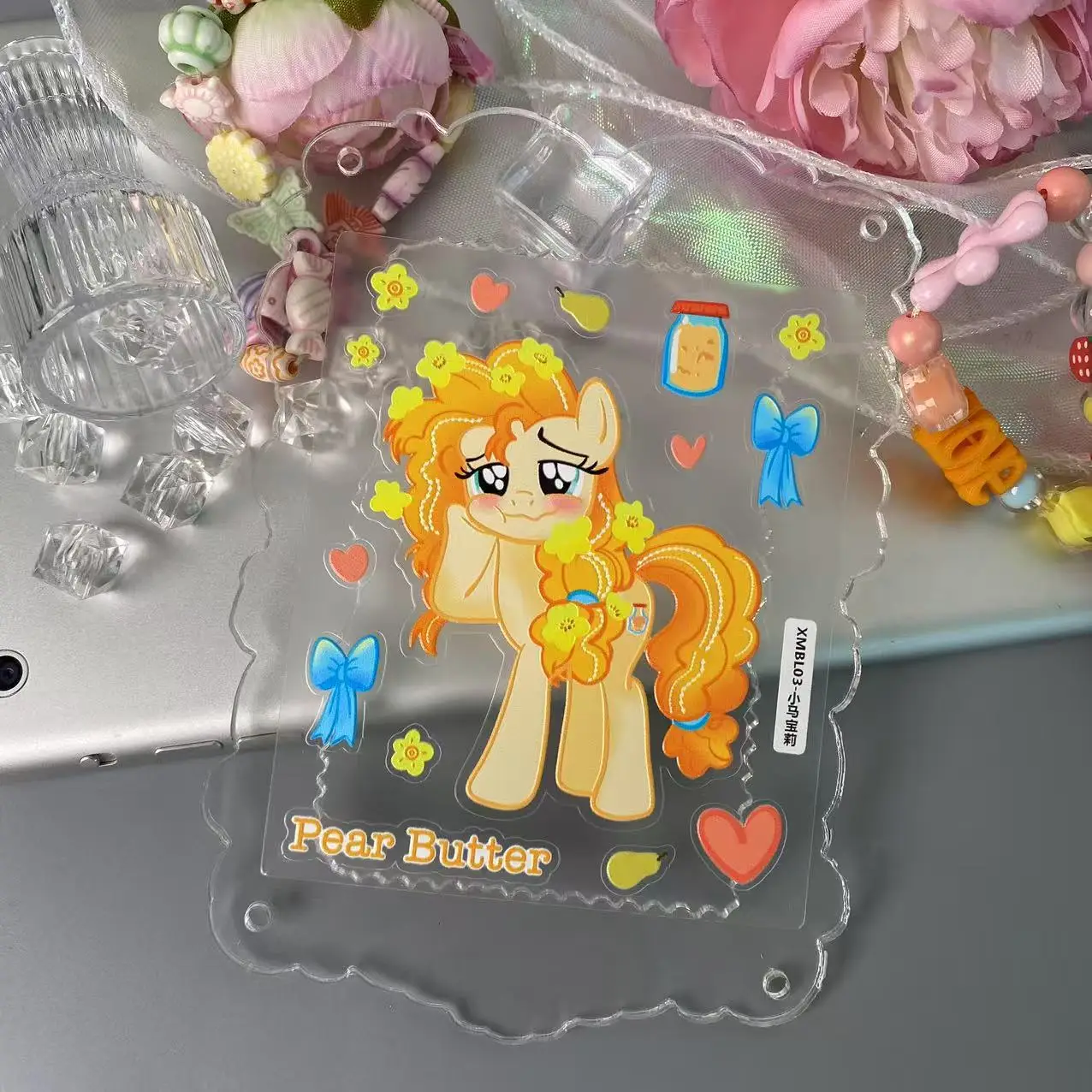 어머니날 선물 2025 – 맞춤형 마이 리틀 포니 5D 스티커 세트, 스크래치 방지 휴대폰/아이패드/노트북 스킨, 양면 사용 가능 & 방수