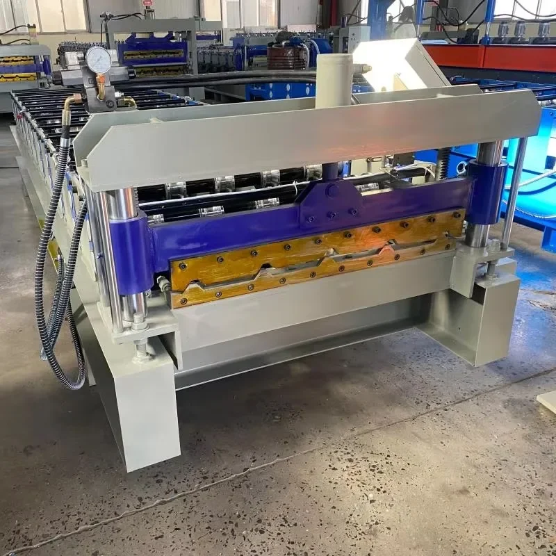 China Double Layer Roofing Tile Making Machine Metal Forming Machine for Ibr Roof Sheets Press & Roll Forming Machine