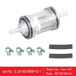 1 Set Transparent Disassemblable for Diesel Fuel Filter Fuel Hose Clips For Eberspacher Webasto Parking Heater Parts
