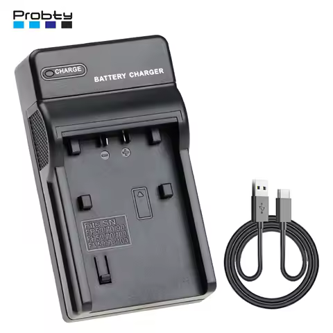 Battery Charger for Sony NP-FP50 FP70 FP90 NP-FH50 NP-FH70 NP-FH100 NP-FV50 NP-FV70 NP-FV100 FV50 FV70A FV100A Travel Charger