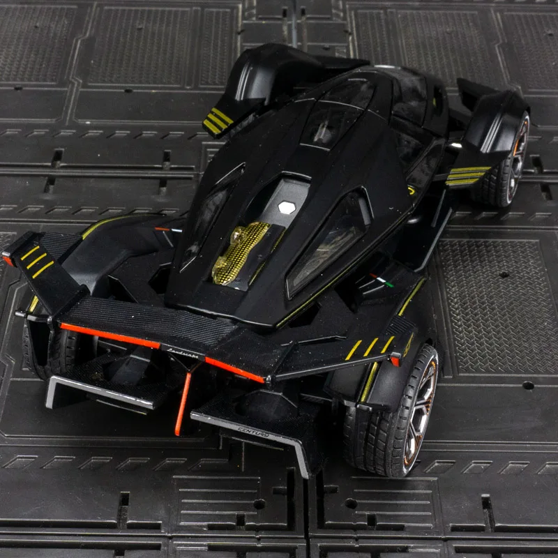 Il modello di auto in lega 1:22 v12 ha una raccolta di funzioni di suono e illuminazione simulate e può essere regalata come regalo di compleanno agli amici