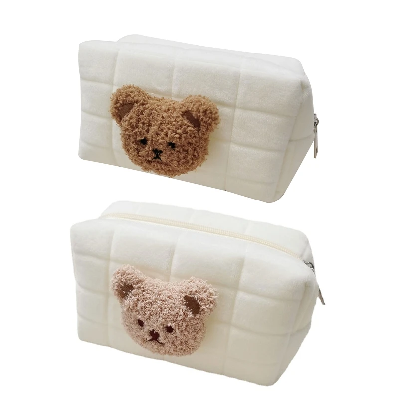 

Cartoon Bear Baby Multifunctional Cosmetic Bag Makeup for Case