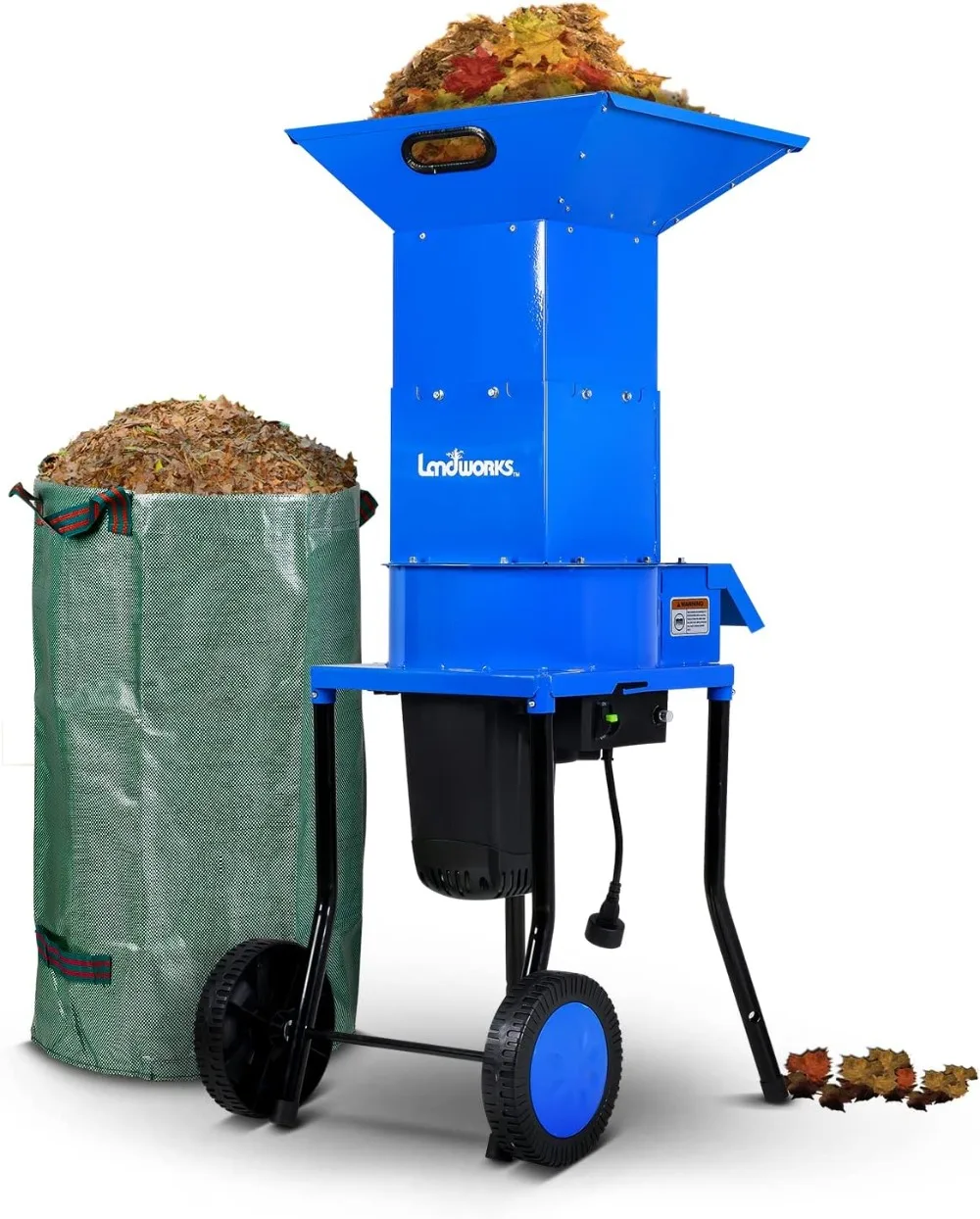 Leaf Mulcher Shredder Electric Heavy Duty 120V AC 11