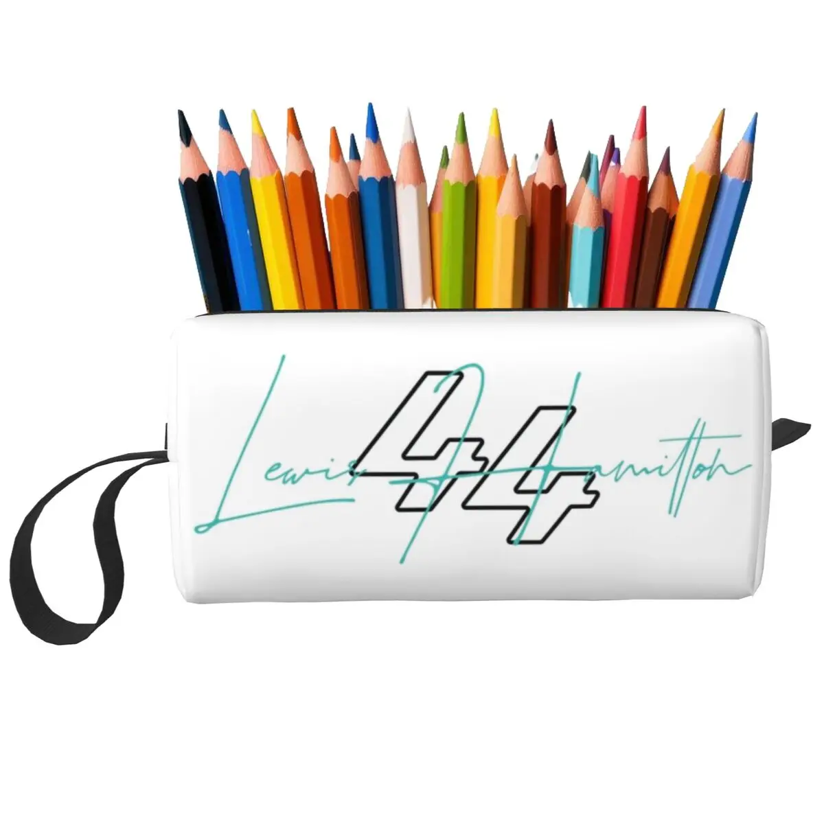 

Signature F1 Drivers Lewis Hamilton Пенал для мальчиков и девочек Подарки Коробка для ручек Сумка-карандаш Дорожная женская косметичка-органайзер Чехол