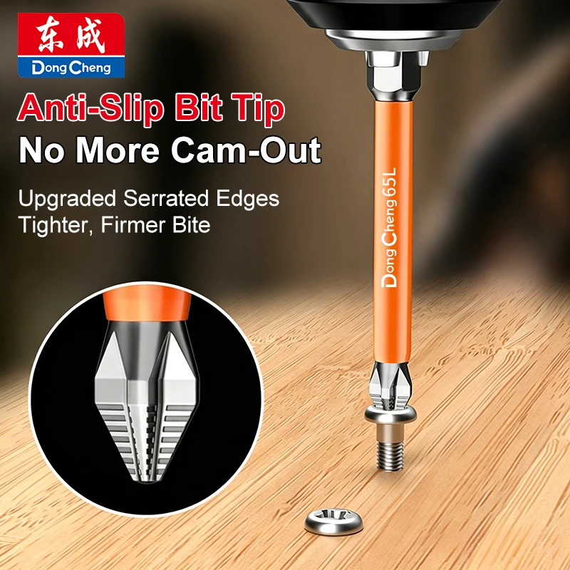 PH2 Magnetic Bit S2 Steel Phillips Screwdriver Bit 1/4 Hex Shank Anti Slip Phosphated Impact Driver Bit for Drill Accessories