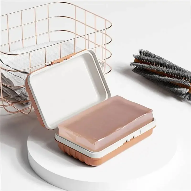 Bathroom Soap Dish With Lid Home Plastic Soap Box Keeps Soap Dry Soap Dish Travel Essentials