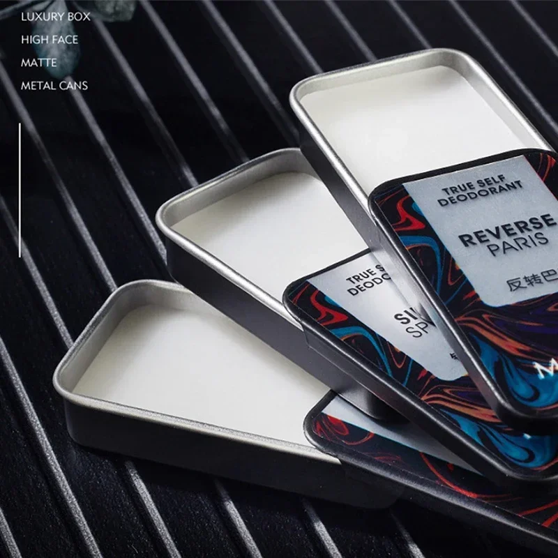 طقم عطر صلب محمول للرجال والنساء ، مرهم العطر ، مضاد التعرق للجسم الطبيعي ، مزيل العرق يدوم طويلاً ، باريس العكسي ، 1 ، 3