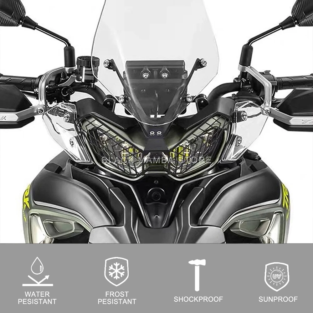 ل QJ موتور SRT 900 SX SRT900SX دراجة نارية الملحقات العلوي مصبغة الحرس كشافات غطاء مصبغة