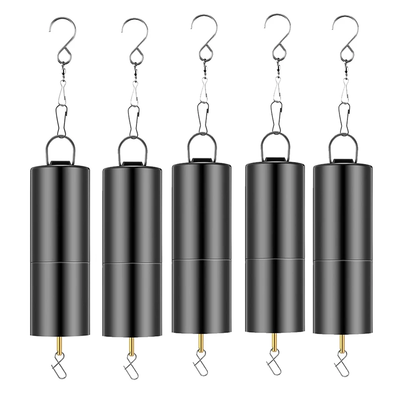 

ABYN-5 Pcs Ornament Spinner Rotator Battery Operated Wind Spinner Motor Disco Ball Motor With 5 Wind Spinner Swivel Hooks