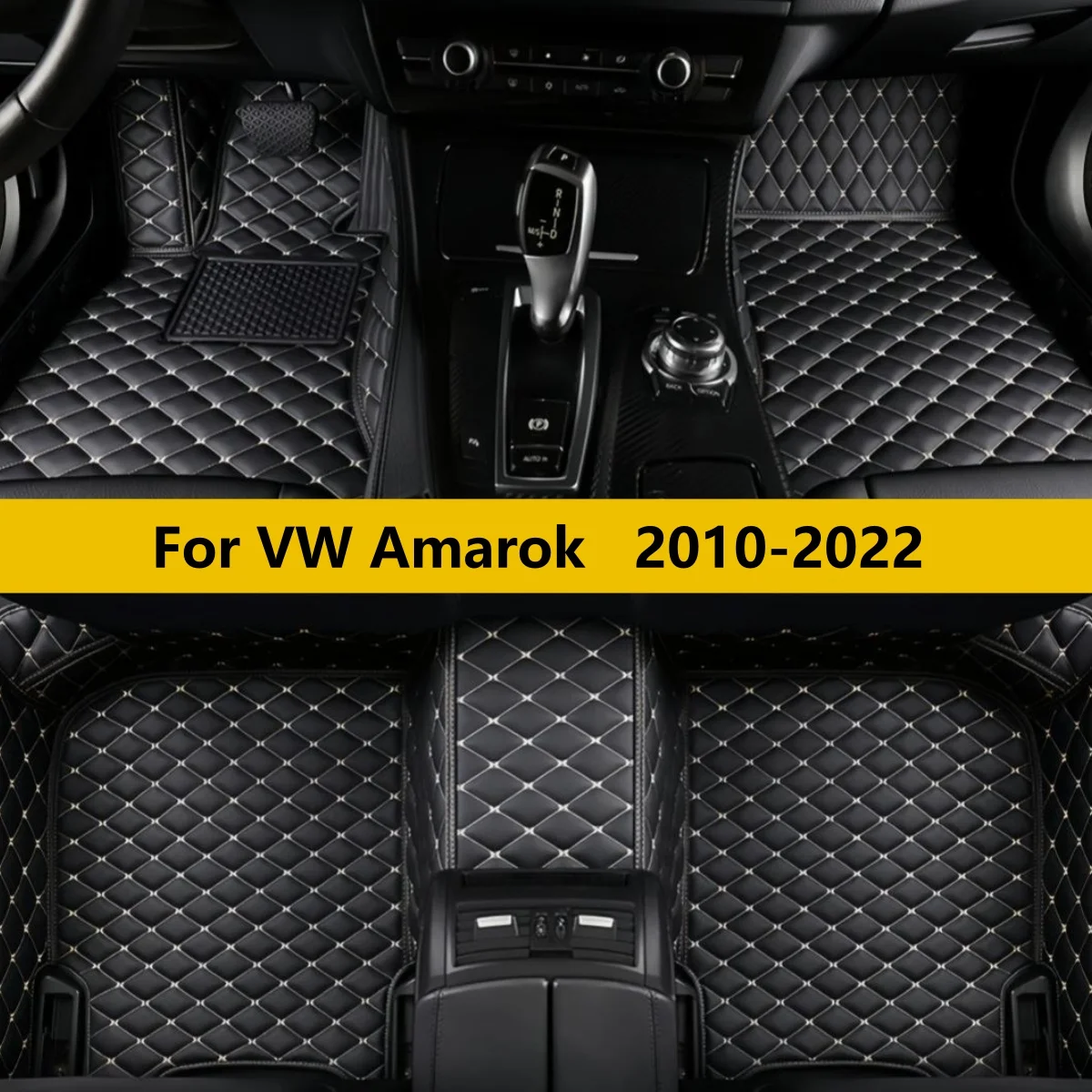 

5Seat Car Floor Mats For VW Amarok 2H 2010 2011 2012 2013 2014 2015 2016 2017 2018 2019 2020 2021 2022 Auto Interior Accessories