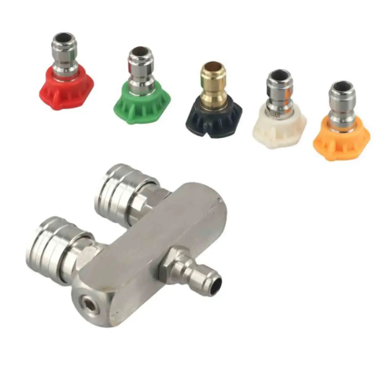 

Easy To Attach High-Pressure Cleaning Machine Nozzle Long-Lasting Performance Stainless Steel 360° Swivel Design