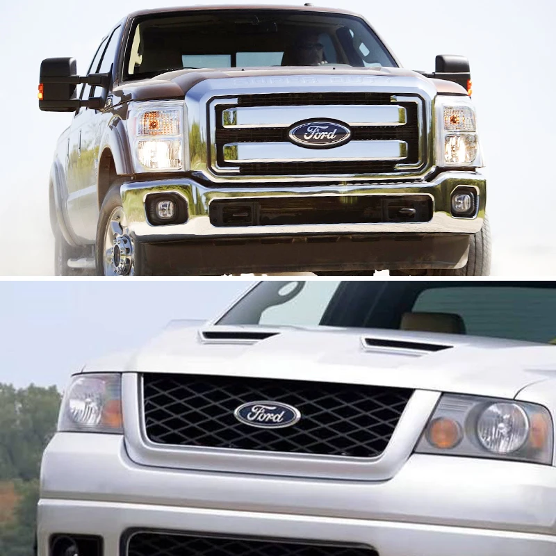 자동차 전면 그릴 로고 후드 로고 배지 스티커 트렁크 액세서리 포드 포커스 mk2 mk3 ... - 5