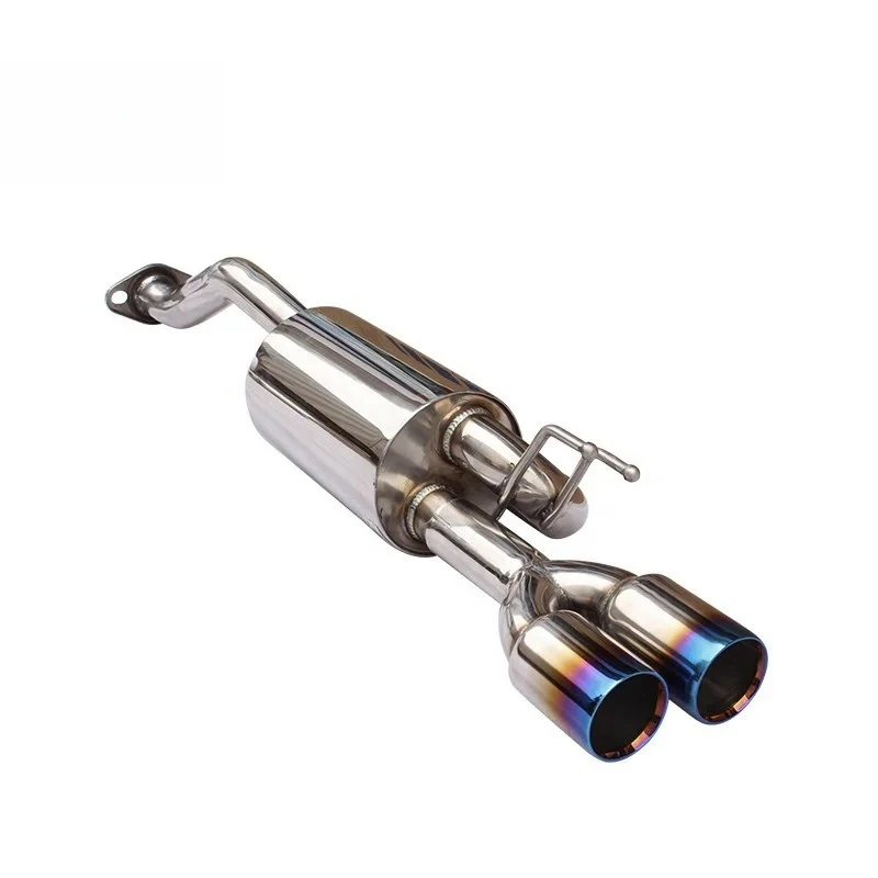 For Honda Civic High Quality Stainless Steel Exhaust Pipe S Drum Modified Sports Car Sound Exhaust System Catback