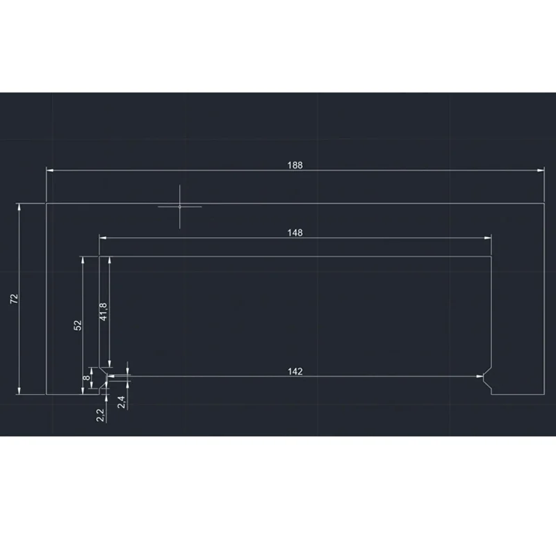 Customized dust cover Lmax 900mm