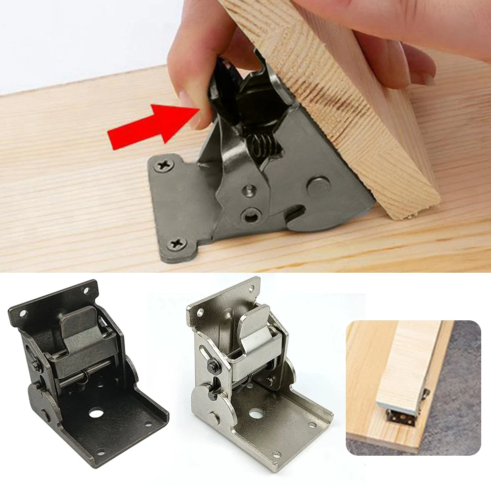 Self Locking Folding Hinge Multifunctional Locking Extension Bracket For Folding Legs