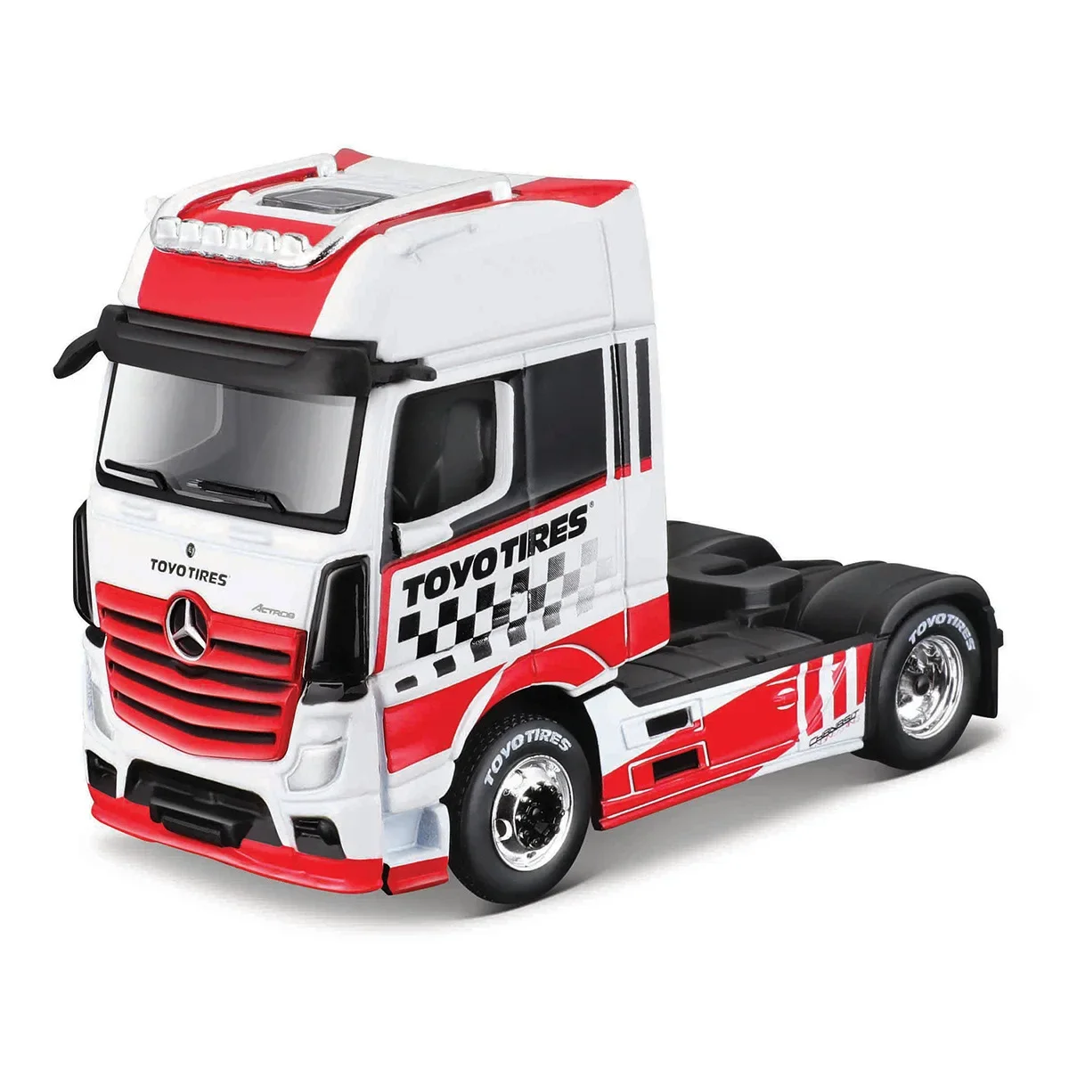 New Maisto 1:64 Mercedes-Benz Actros 1851 Alloy Car Diecasts & Toy Vehicles Car Model Miniature Scale Model Car Toy For Children