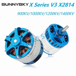 SunnySky X Series V3 X2814 900KV/1000KV/1200KV/1400KV  3-4S Brushless Motor for 15-25E 3D Fixed Wing Drone