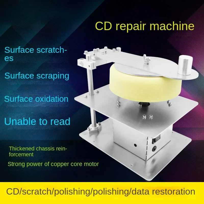 Disc Polishing Data Recovery Dvdvcd Grinding Machine Grinding Video to U Disk Disc Scratch Repair