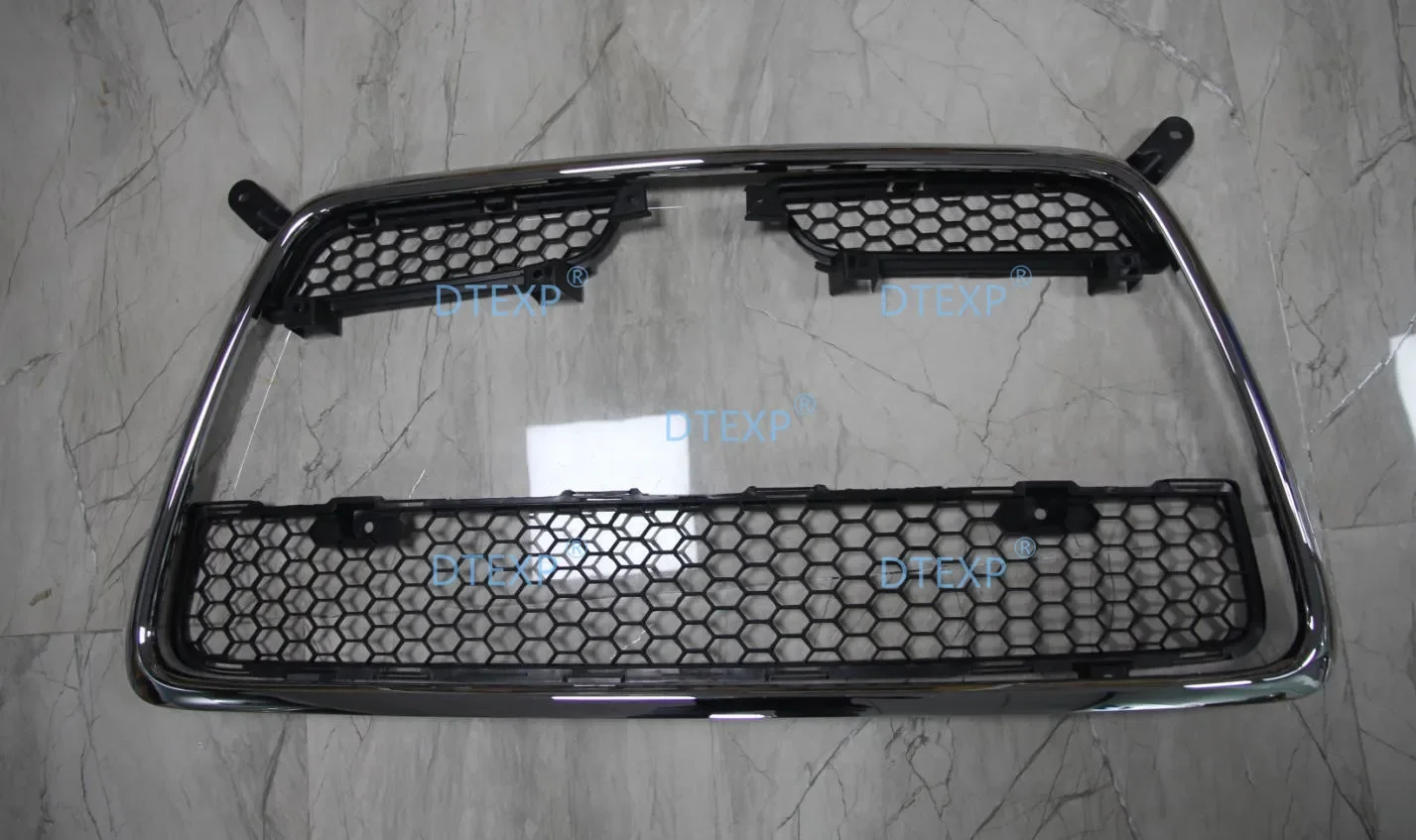 1 Pcs Central Chrome Grille for Lancer Gt CY00 6400C043 Bumper Nets Up and Down for Lancer Sport 7450A305 7450A306