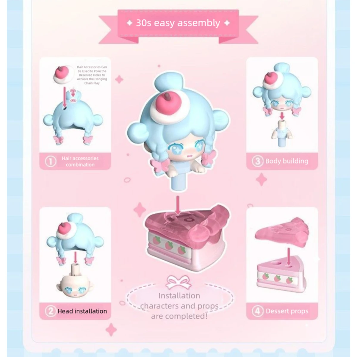 HIPLAY BLOKEES Lloris Dadoo MATE Series Tea Time 73518 Figura de caixa cega