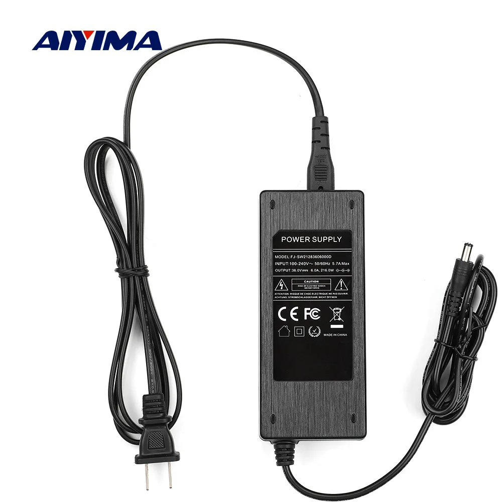 Amplifier DC 36V 6A Power Adapter AC100V-240V Power Supply For TPA3255 TPA3251 TDA7498E TAS5613D TAS5630 Amplifier AMP DIY