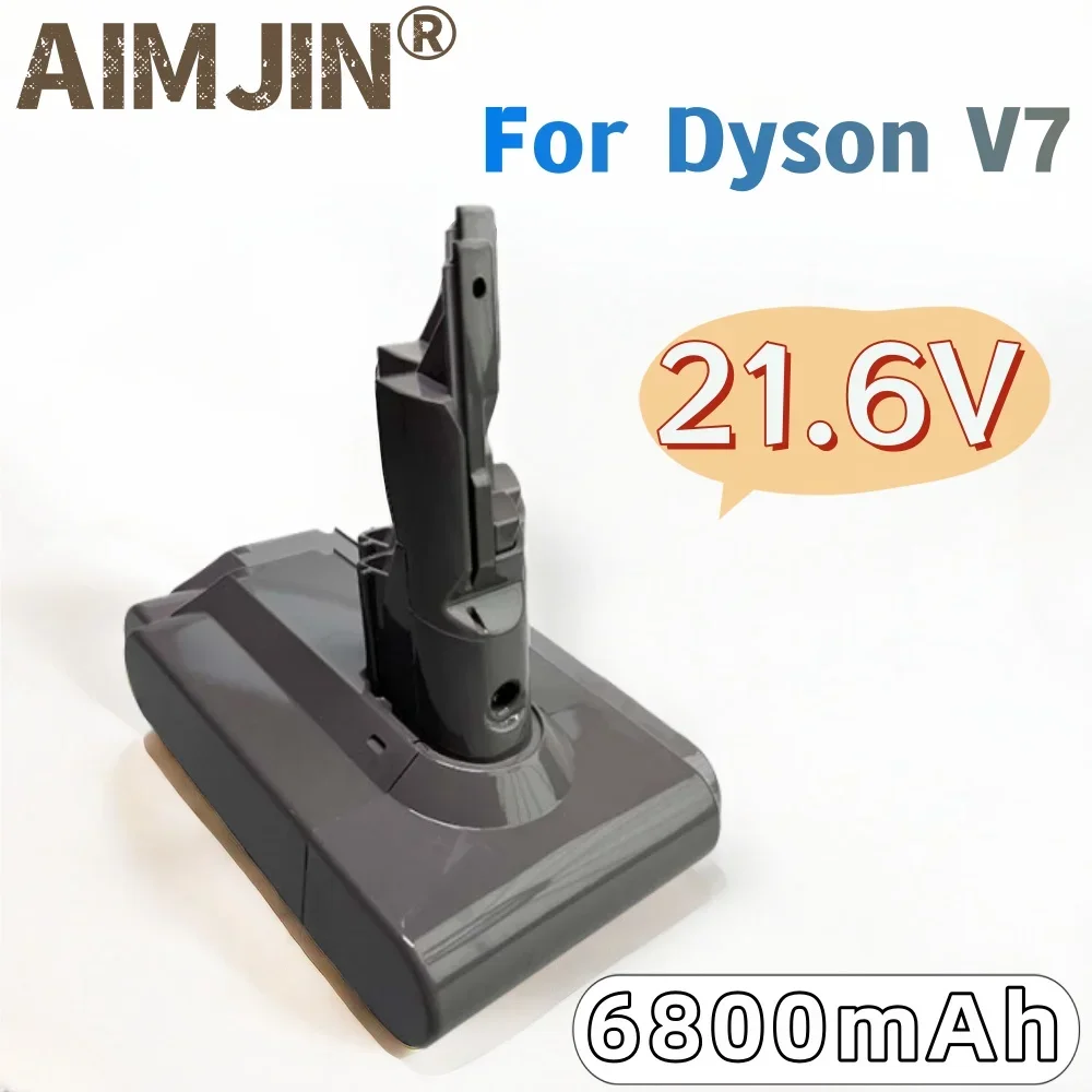 

For Dyson V7 21.6V 6800mAh Li-lon Rechargeable Battery Vacuum Cleaner Replacement battery