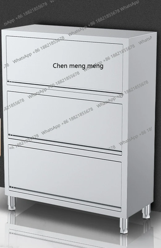 

Commercial, storage cabinets, catering kitchens, stainless steel flap doors, kitchen utensils, tableware placement cabinets