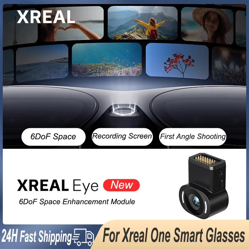 

XREAL Eye 6DoF Space Mini Camera Eyes For XREAL One AR Smart Glasses Accessorise Suspension Mode Virtual Real Fusion Recording