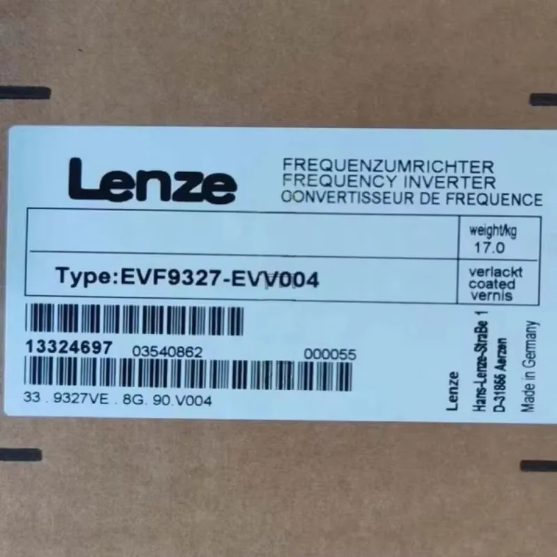 

Evf9327evv004 Новый терминаль управления реле безопасности, специализированный контроллер, оригинальная упаковка