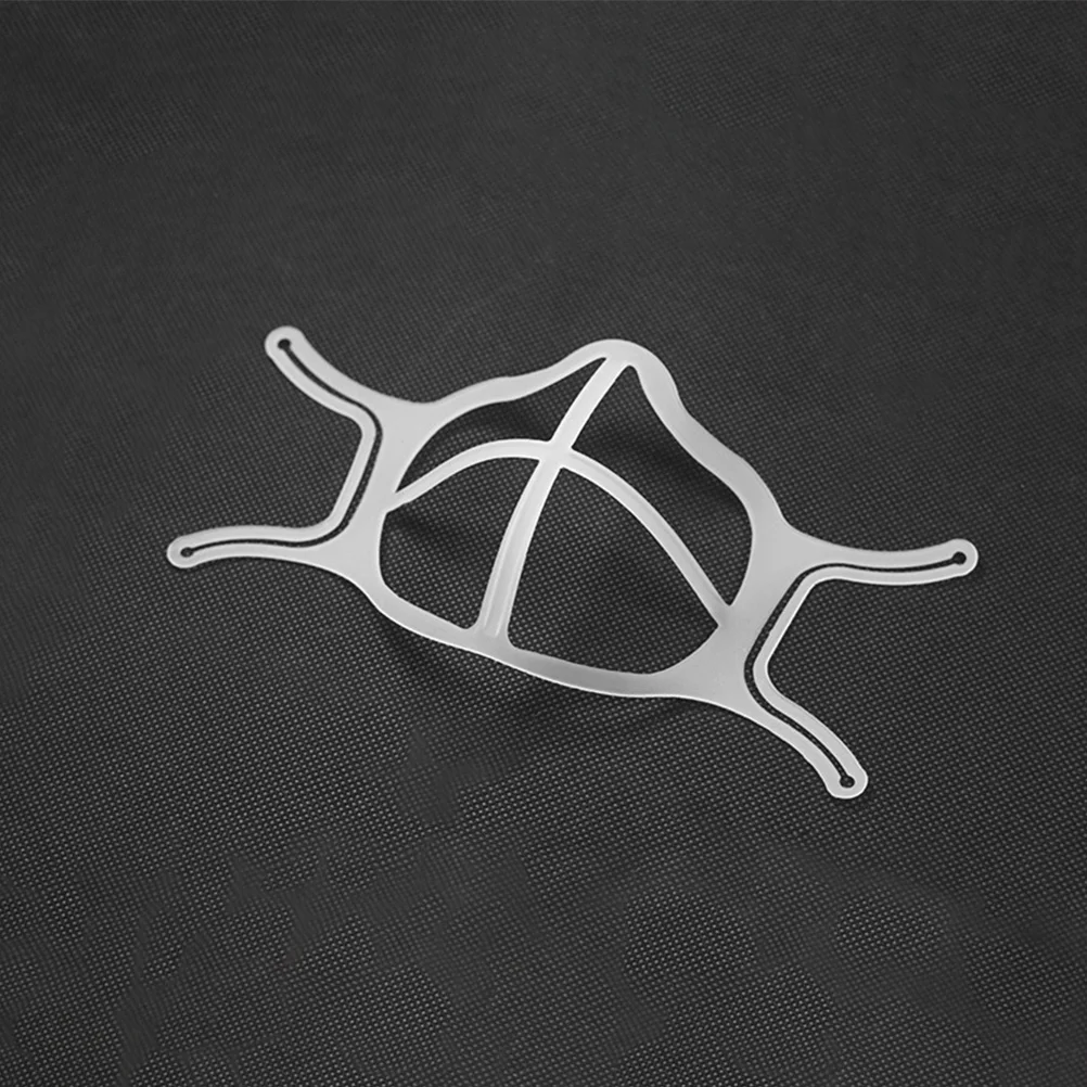

5Pcs Mask Inner Bracket Silicone Support Flexible 3D Mask Mouth Guard Breathable Frame for Comfortable Airflow