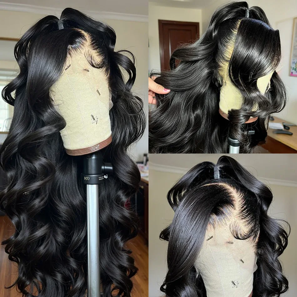 

Парик с волнистыми локонами (Body Wave) 30-40 дюймов, HD-кружевной фронтальный парик 13x4/13x6, предварительно сформированный, с эффектом свободной волны, 100% натуральные человеческие волосы, распродажа 5x5