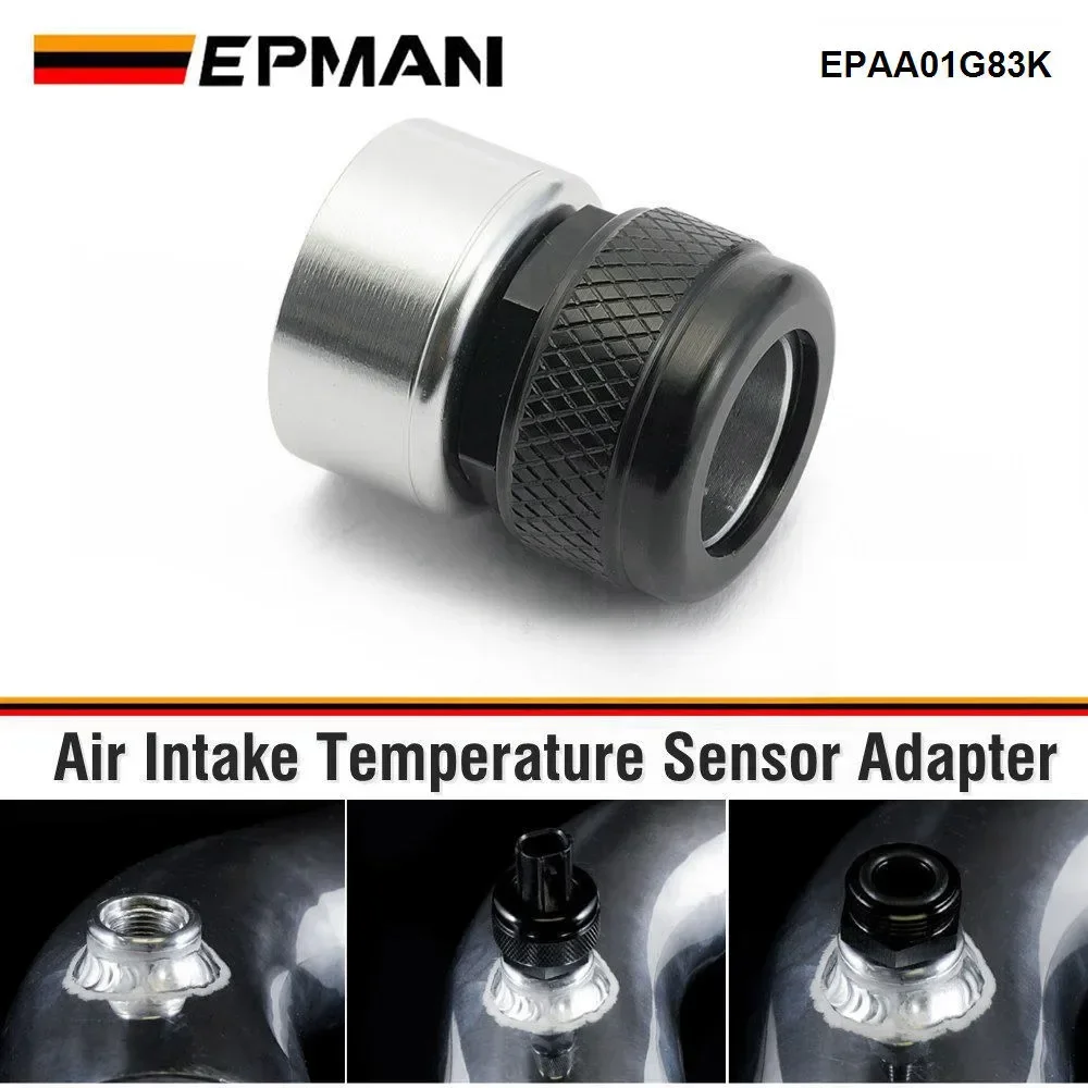 EPMAN K Series Intake Air Temperature Aluminum Temp Sensor Adapter For K20 K24 K Swap Civic EG EK EPAA01G83K