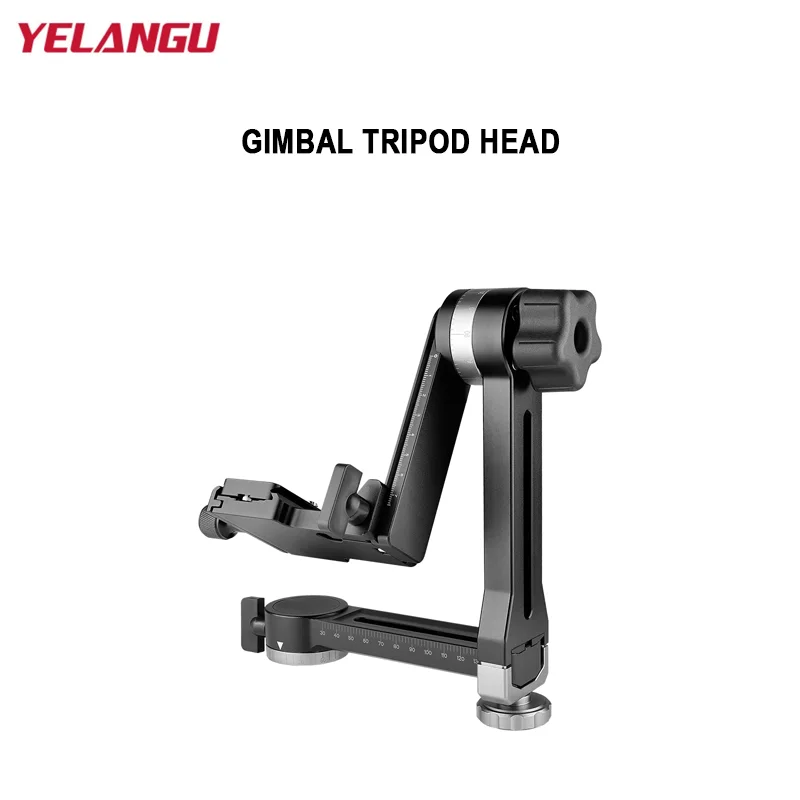 

Yelangu A171 horizontal adjustment cantilever aluminum alloy 360 ° rotation shooting up and down adjustment height bearing 15KG