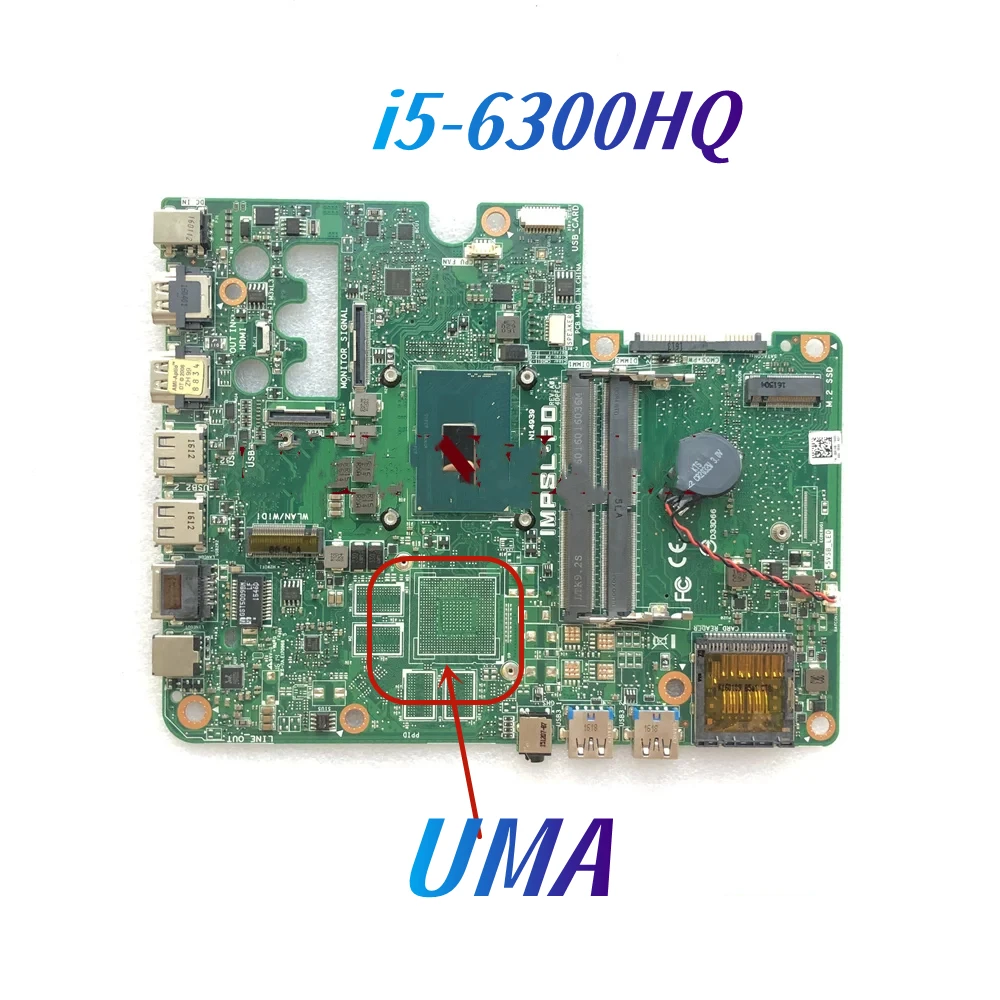 Imagem -02 - Tudo em Uma Placa-mãe para Dell Dell Inspiron 24 7459 Aio Cn0503p4 Cn-08k1x8 Impacto pd Impacto po i5 Cpu i7 Uma Gt940m 2g Gpu Ddr4