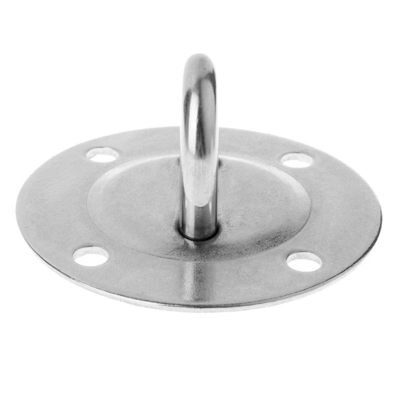 

Marine Hanging Hardware Staple Hook Loop with Screws for Swing, Chair, Yoga Swing Mounting Hook Traction