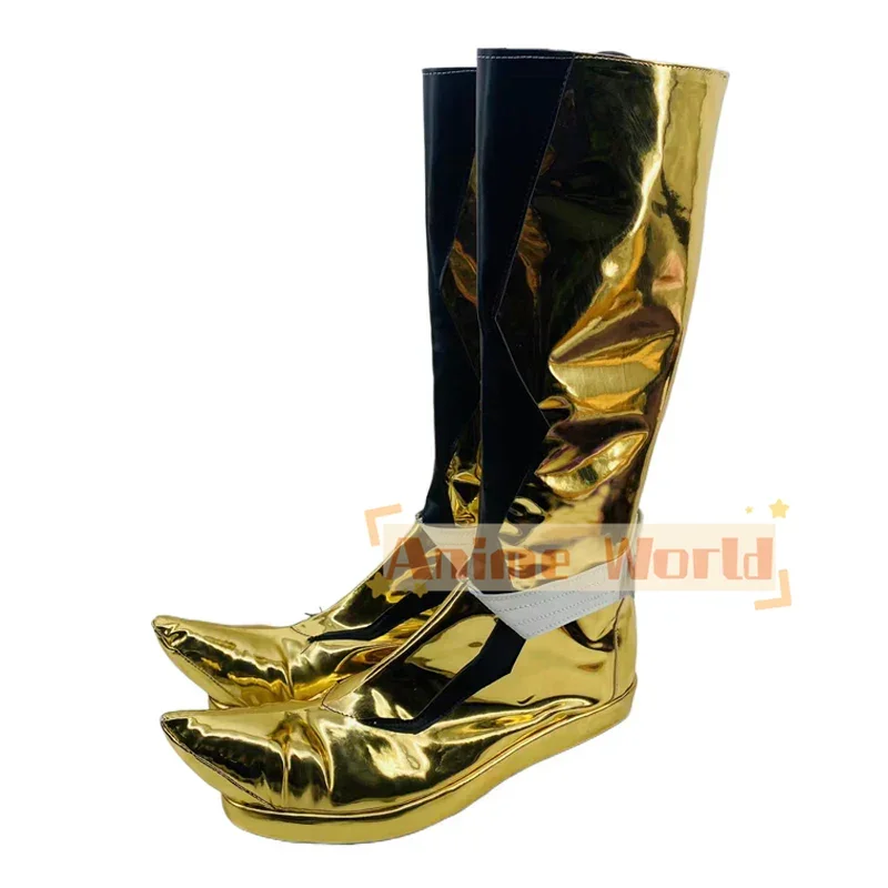 Anime Fate Samurai Remnant Zhou Yu Shoes Cosplay Shoes Boots Custom-Made Halloween Carnival Party Props