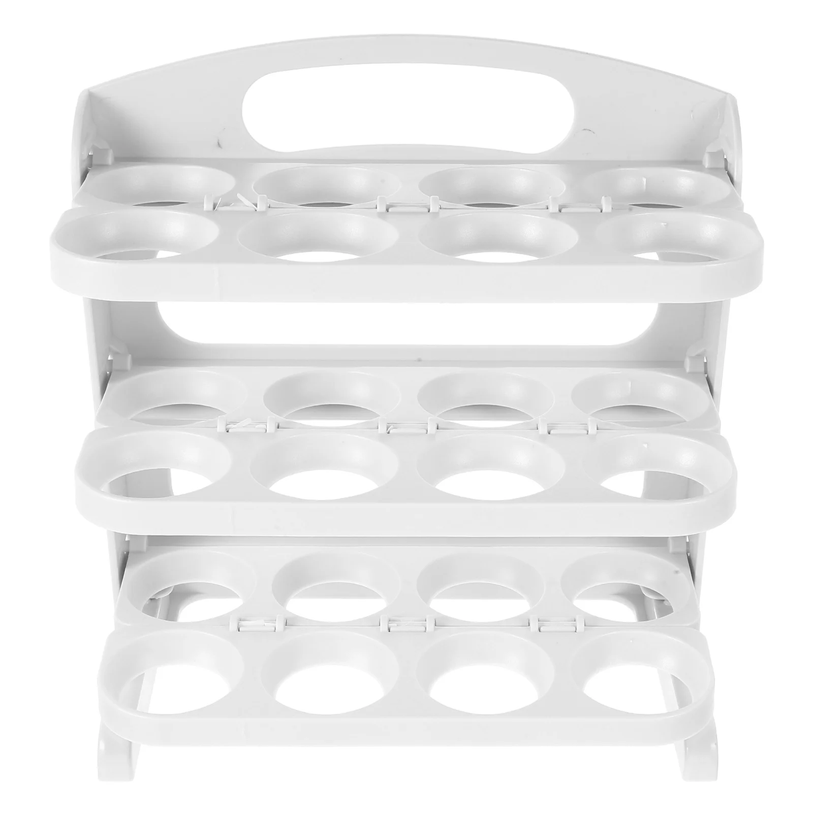 

Multi Layer Foldable Refrigerator Egg Box Egg Holder Side Door Organizer Kitchen Storage Plastic Dispenser Fridge Eggs Holder